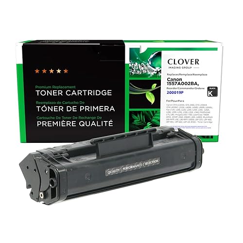 Clover Remanufactured Toner Cartridge Replacement for Canon 1557A002BA (FX3) | Black