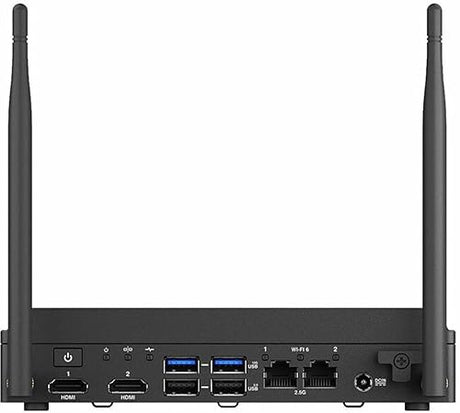 Asus NUC 13 Rugged Barebone System - N-series N50 - Intel Chip - 16 GB DDR5 SDRAM Maximum RAM Support - 1 Total Memory Slots - NVMe, Serial ATA Controller - IEEE 802.11ax - Network (RJ-45) - 2 M.2 Int