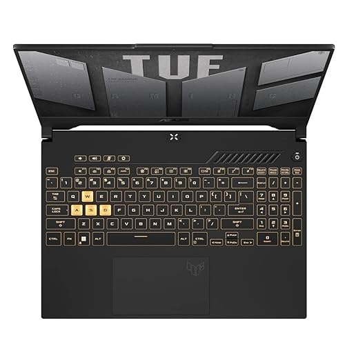 ASUS TUF Gaming F15 (2022) Gaming Laptop, 15.6” FHD 144Hz Display, GeForce RTX 3050, Intel Core i5-12500H, 16GB DDR4, 512GB PCIe SSD, Wi-Fi 6, Windows 11, FX507ZC-ES53,Mecha Gray 15.6 Inches
