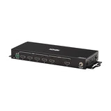 Tripp Lite HDMI Video Switch 4 Computers 2 Monitors, 4 Port 4K@60Hz Video Matrix Splitter with Remote Control, Single Push Button Switch, Headset Audio, TAA Compliant, 3-Year Warranty (B119-4X2-4K)