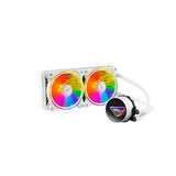 XPG Levante X 240 White All-in-One ARGB CPU Liquid Cooler - 4.72 Maximum Fan Diameter -2000 RPM - Fluid Dynamic Bearing - 4-Pin PWM(LEVANTEX240-BKCWW)