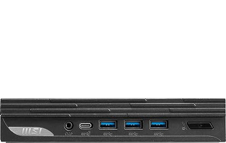 MSI PRO DP10 Desktop: Intel Core i7-1360P, Iris Xe Graphics, 16GB Memory, 1TB SSD, WiFi 6, Windows 11 PRO (13M-057US),Black