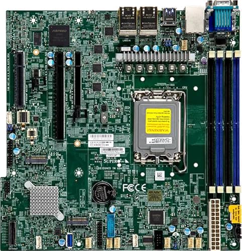 Supermicro 289723 Mb Mbd-x13sch-ln4f-o C266 Lga1700 Max128gb Ddr5 Microatx Retail Box