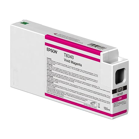 Epson T834300 UltraChrome HD Vivid Magenta Ink Cartridge (150ml)