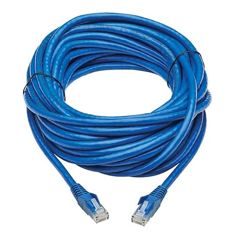 Tripp Lite Cat6 Snagless Utp Network Patch Cable (Rj45 M/M), Blue, 30 Ft. N201P030BL