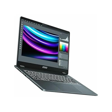 MSI Prestige 14 AI Evo C1MG-048US 14 2.8K Laptop, Intel Core Ultra 9-185H 2.3GHz, 32GB RAM, 1TB SSD, Windows 11 Pro, Stellar Gray