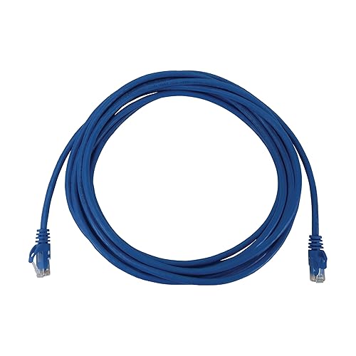 Tripp Lite Cat6a 10G Ethernet Cable, Snagless Molded UTP Network Patch Cable (RJ45 M/M), Blue, 15 Feet / 0.3 Meters, Manufacturer's Warranty (N261-015-BL)