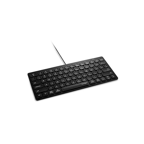 Kensington Compact USB-C Keyboard for iPad, Mac OS, Windows, Chromebooks (K75506US), Black USB-C Connector