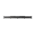 Panduit DP24688TGY Category-6 24-Port Flat Punchdown Patch Panel 1 RU Black
