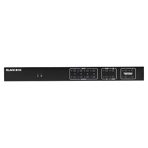Black Box Video Matrix Switcher - HDMI 2.0, 4x4