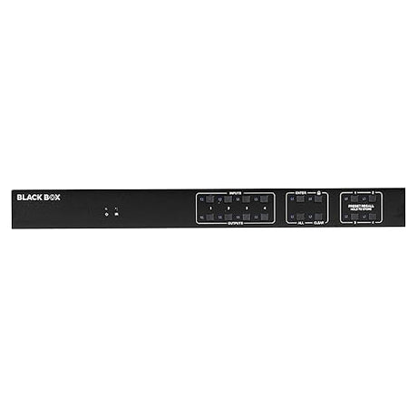 Black Box Video Matrix Switcher - HDMI 2.0, 4x4