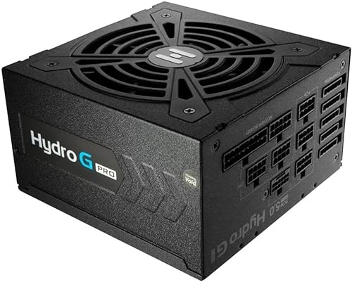 FSP Hydro G PRO 850W 80 Plus Gold Full Modular ATX 3.0 PCIe Gen 5,W/12VHPWR Cable, Power Supply 10 Years Warranty (HG2-850,Gen5)