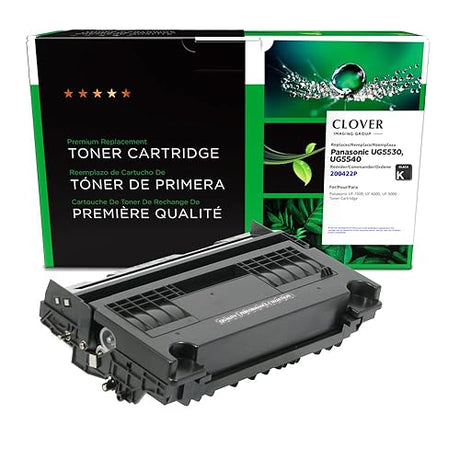 Clover Remanufactured Toner Cartridge Replacement for Panasonic UG5530/UG5540 | Black