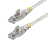 StarTech.com 75ft Gray CAT6a Ethernet Cable, Snagless RJ45, 10GbE, 100W PoE++, S/FTP, 500MHz, 27AWG Pure Bare Copper, LSZH