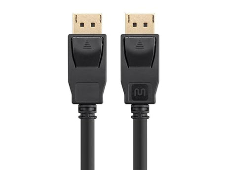 Monoprice DisplayPort 1.2a Cable - 1.5 Feet - Black | Supports Up to 4K Resolution and 3D Video - Select Series 1.5 Feet 1 Pack