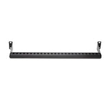 StarTech.com 1U Rack Mountable Cable Lacing Bar w/Adjustable Depth, Cable Support Guide for Organized 19 Racks/Cabinets, Horizontal Cable Guide for Patch Panels/Switches/PDUs (12S-Cable-Lacing-BAR)