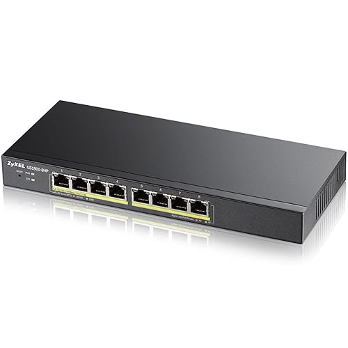 ZYXEL 8-Port GbE Smart Managed PoE Switch