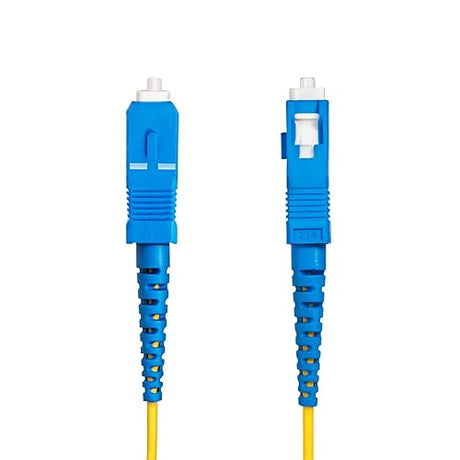 StarTech.com 100m (328ft) SC to SC (UPC) OS2 Single Mode Simplex Fiber Optic Cable, 9/125µm, 40G/100G, LSZH Fiber Patch Cord