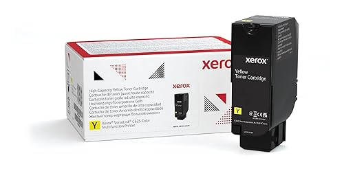 Xerox Genuine VersaLink C625 High Capacity Yellow Toner Cartridge, 16,000 Page Yield, 006R04639
