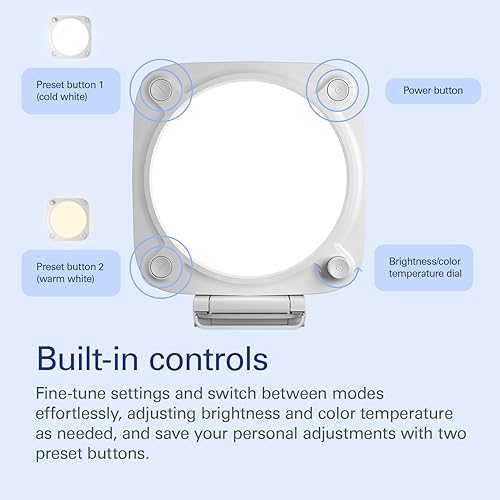 Elgato Key Light Neo with Monitor Mount - Professional Lighting For Video Calls & Streaming, Onboard or Wi-Fi Control - USB-Powered, Works on Laptop, PC, Mac