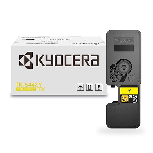 Kyocera TK-5442Y Yellow Toner Cartridge, Works ECOSYS MA2100cwfx and PA2100cwx Model Laser Printers, Genuine (1T0C0AAUS0) High Yield Yellow