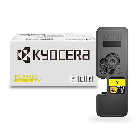 Kyocera TK-5442Y Yellow Toner Cartridge, Works ECOSYS MA2100cwfx and PA2100cwx Model Laser Printers, Genuine (1T0C0AAUS0) High Yield Yellow