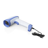 Ambir BR100 USB Barcode Scanner: 1D, 2D, PDF417, & QR. Supports Win, Mac, Linux, Android. Plug&Play, White