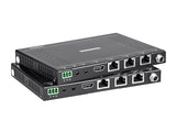 Monoprice Blackbird 4K Pro HDBaseT Extender Kit, 100m with PoH, RS232, HDCP 2.2