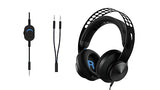 Lenovo Legion H300 Stereo Gaming Headset, Noise-Cancelling Mic, Memory Foam & PU Leather Earcups, Stainless Steel Headband, PC, PS4, Xbox One, Nintendo Switch, Mac, GXD0T69863, Black
