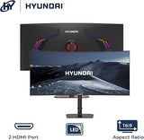 HY View 34” Gaming Curved Monitor R1000, IPS 3440x1440p, 180Hz, 1ms(MPRT),GTG 4ms,OD 4ms