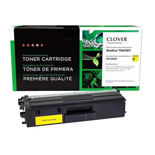 CIG Remanufactured Ultra High Yield Toner Cartridge for Brother TN439, Yellow