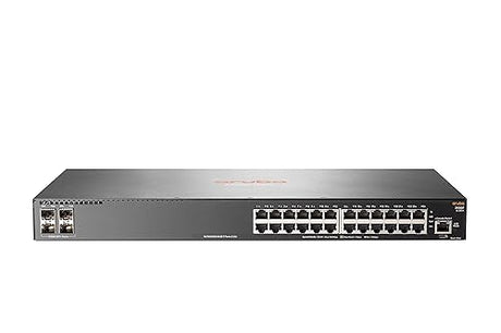 HP JL253A Aruba 2930F 24G 4SFP+ - Switch - L3 - Managed - 24 x 10/100/1000 + 4 x 1 Gigabit / 10 Gigabit SFP+ (uplink) - Rack-mountable