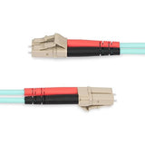 StarTech.com 20m (65ft) LC/UPC OM4 Multimode Fiber Optic Cable, 50/125, 100G, Low Insertion Loss, LSZH Fiber Jumper Cord