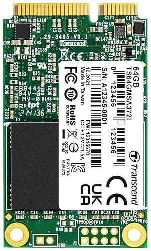 Transcend MSA372I mSATA 64 GB Serial ATA III MLC NAND