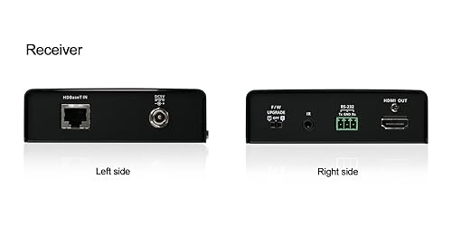 IOGEAR GVE340 HDBaseT-Lite Extender with POH (TAA) HDMI Cable