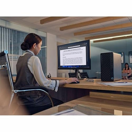 HP ProDesk 4 G1i Desktop Computer - Intel Core Ultra 5 235 - vPro Technology - 16 GB - 512 GB SSD - Tower - Jack Black - Intel Q870 Chip - Windows 11 Pro - Intel DDR5 SDRAM - English Keyboard - 280 W
