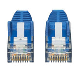 Tripp Lite Cat6 Ethernet Cable, RJ45 M/M Gigabit, Snagless, Molded, UTP, PoE, CMR-LP Patch Cable, 6 ft. Blue (N201P-006-BL)