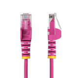 StarTech.com 7ft Pink Slim CAT6 Ethernet Cable, Snagless RJ45, LSZH, 28AWG Pure Bare Copper, Slim Network Patch Cable/Cord
