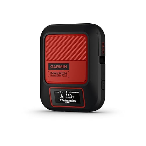 Garmin inReach® Messenger Plus, SOS Satellite Communicator with Photo, Text & Voice Messaging Without Cell Service, Long Battery Life, Durable, Temperature-Resistant, Water-Resistant (IPX7) Design