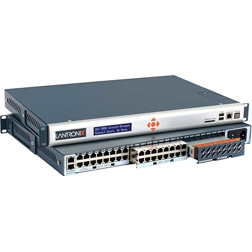 Lantronix SLC 8000 - Console server - 32 ports - 100Mb LAN, RS-232 - 1U - rack-mountable