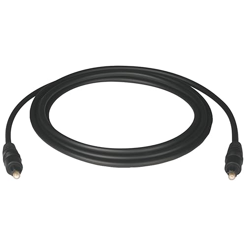 Tripp Lite Toslink Digital Optical SPDIF Audio Cable, 1M (3-Feet) (A102-01M) 1 meter