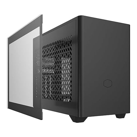 Cooler Master NR200P V2 Mini-ITX PC Case Ready, Top-Mount 280mm AIO, 357mm Vertical GPU Mount, Designed Ready Nvidia RTX 5090 | AMD RX 9070 XT, SFX PSU – Ready to Install, Tempered Glass, DIY
