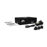 Tripp Lite Secure KVM Switch, 2-Port HDMI, United States Government NIAP-Certified PP4.0 Security, Common Access Card (CAC) Port, 4K @ 60Hz Quality, TAA Compliant, 3-Year Warranty (B002-H2AC2-N4) HDMI 2-Port CAC Port