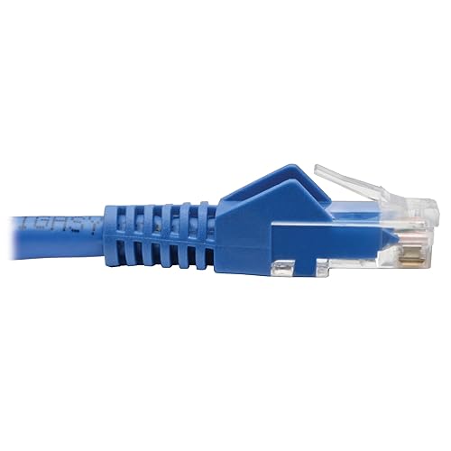 Tripp Lite M12 X-Code to RJ45 Cat6 Ethernet Cable (M/M), 1 Gbps, UTP, UL CMR-LP Certified for 60W PoE, Heavy-Duty IP68 Rating, 16.4 Feet / 5 Meters, (NM12-602-05M-BL) M12 to RJ45 16.4 ft / 5M