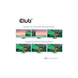 Club3D USB-C 3.2 Gen 1 Triple Display Dynamic PD Charging 65W Black