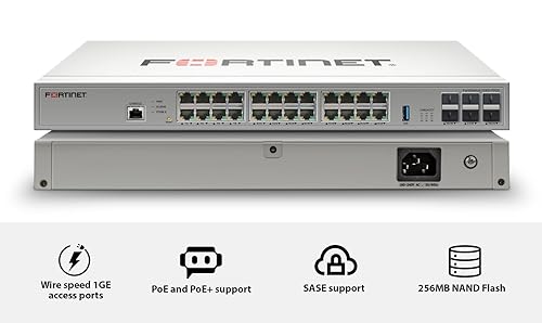 Fortinet FortiSwitch FS-124G-FPOE Ethernet Switch