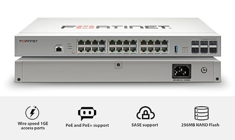 Fortinet FortiSwitch FS-124G-FPOE Ethernet Switch