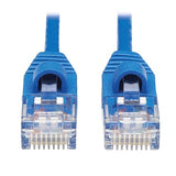 Tripp Lite Cat6a 10G Ethernet Cable, Snagless Molded Slim UTP Network Patch Cable (RJ45 M/M), Blue, 25 ft. (N261-S25-BL) Blue 25-ft.