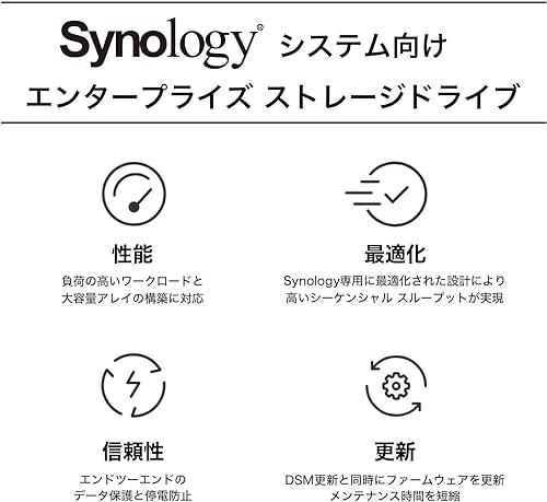 Synology HAT5310-8T Internal Hard Drive 3.5 8000 GB Serial ATA III