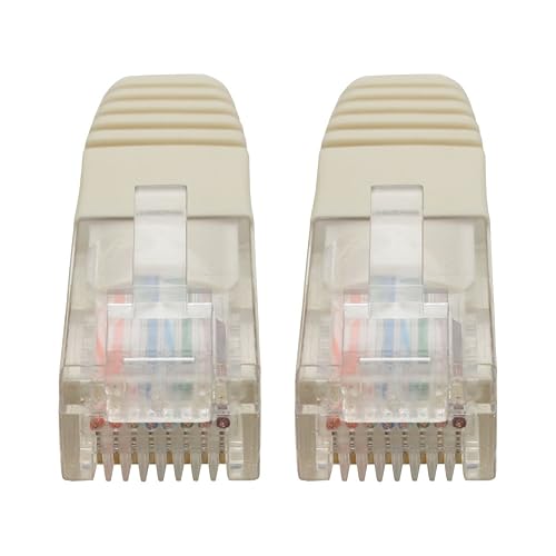 Tripp Lite N002-007-WH 7 Feet Cat5e 350MHz Molded Patch Cable RJ45M/M (White)